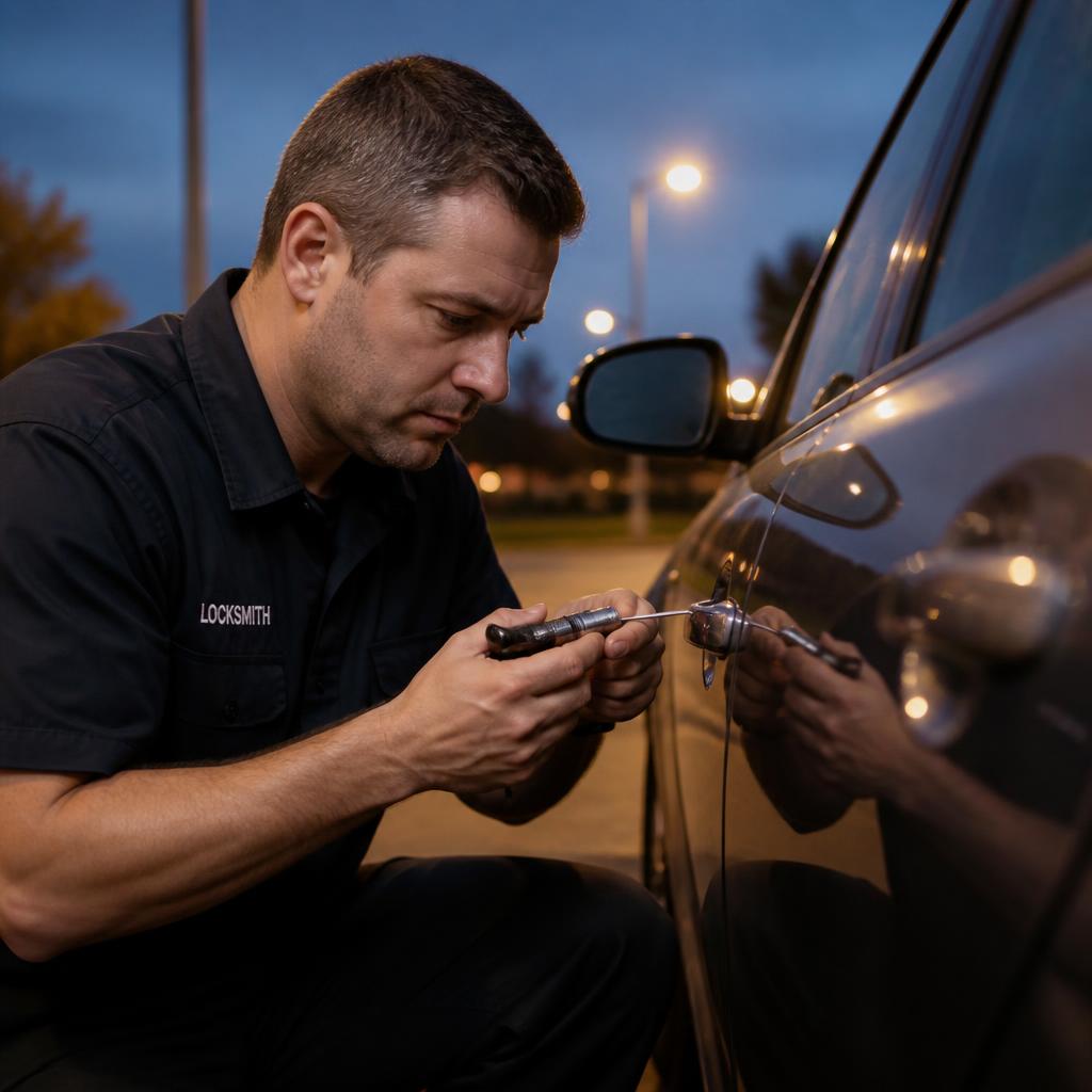 Automotive locksmith service in Vallejo